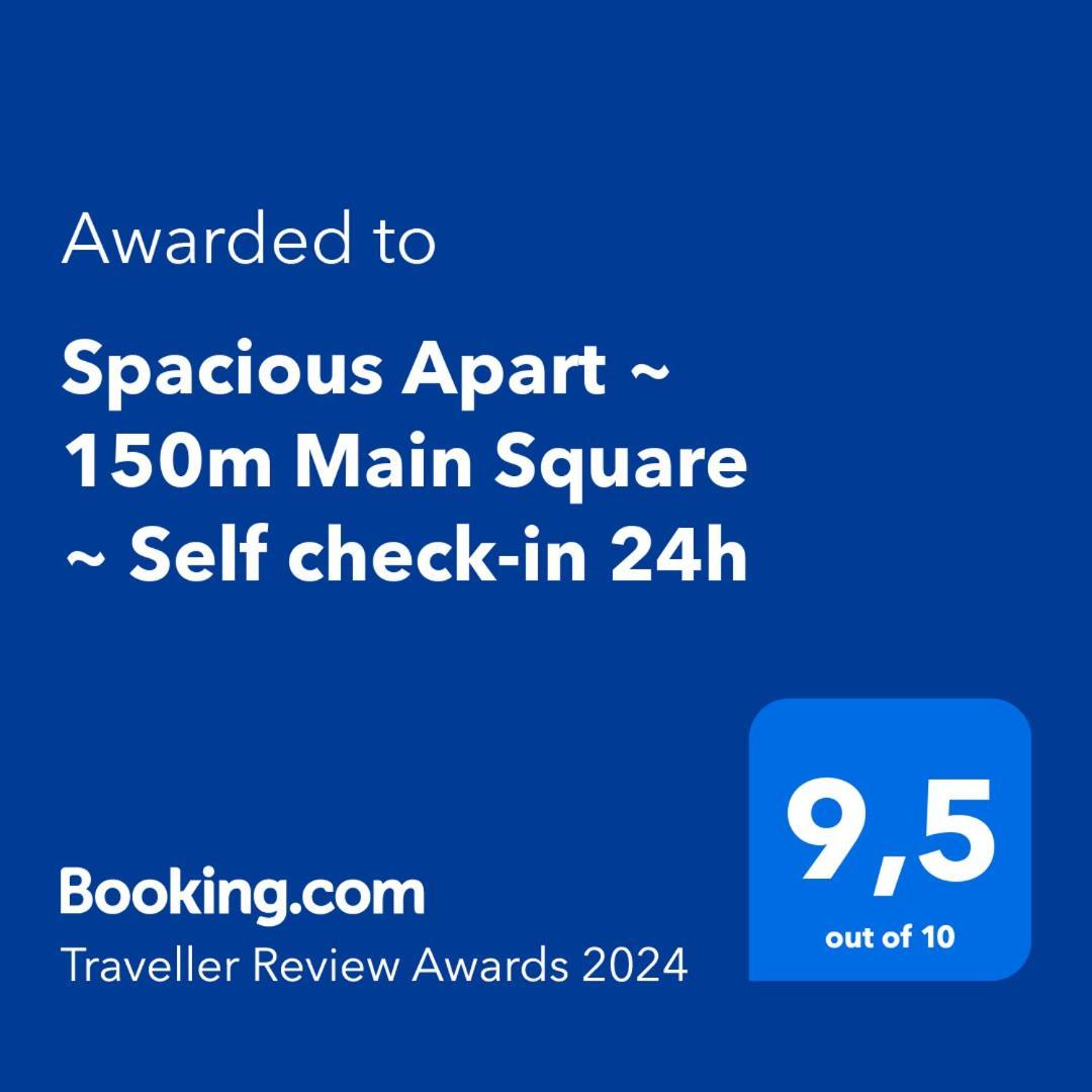 Spacious Apart ~ 150M Main Square ~ Self Check-In 24H ヴロツワフ エクステリア 写真